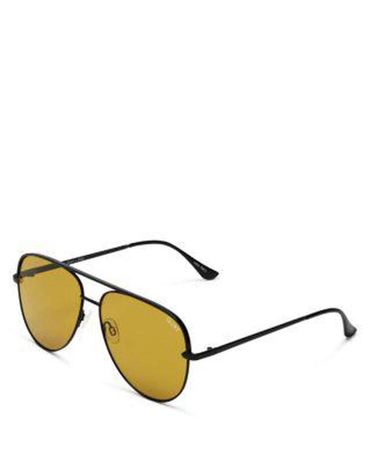 商品Quay|#QUAYXDESI Sahara Aviator 太阳镜, 56mm,价格¥482,第3张图片详细描述