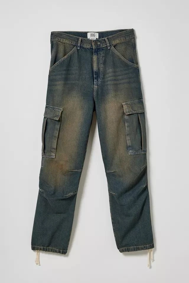 商品BDG|BDG Tinted Baggy Cargo Jean,价格¥303,第2张图片详细描述