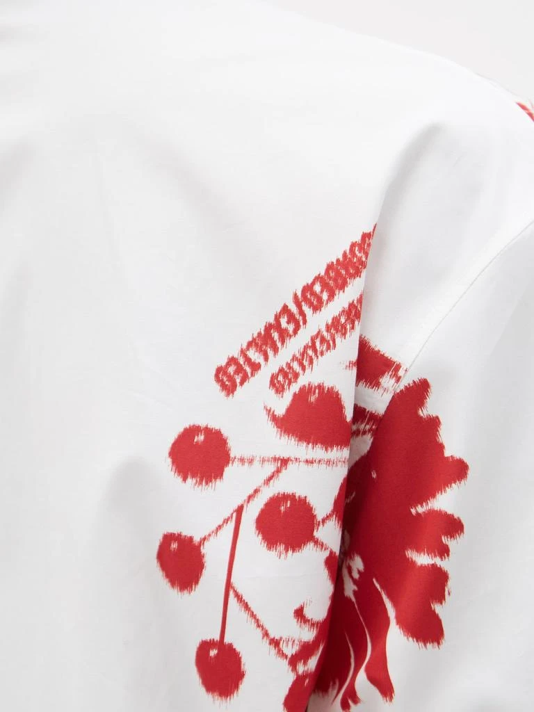商品Prada|Sunflower-print cotton-poplin shirt,价格¥8937,第4张图片详细描述