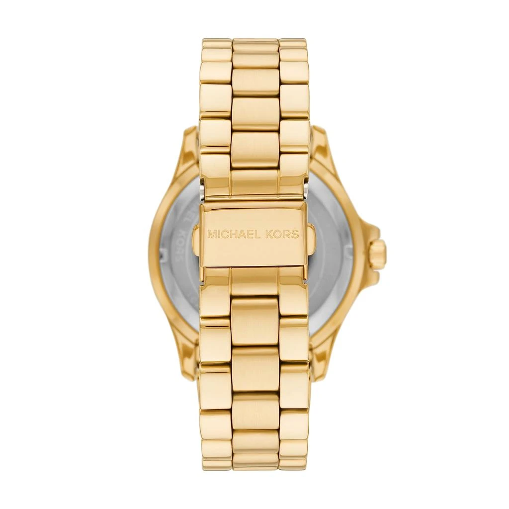 商品Michael Kors|MK7401 - Everest Three-Hand Gold-Tone Stainless Steel Watch,价格¥2056,第3张图片详细描述