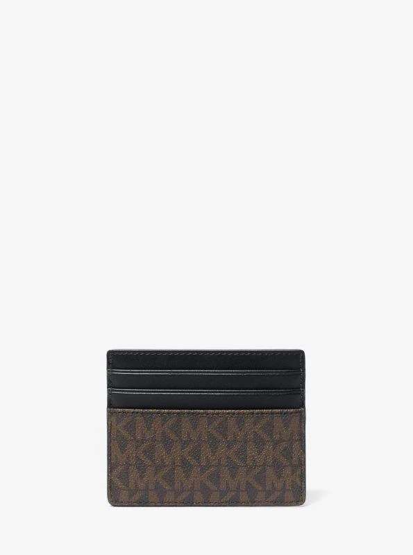 商品Michael Kors|Greyson Logo Tall Card Case,价格¥297,第2张图片详细描述