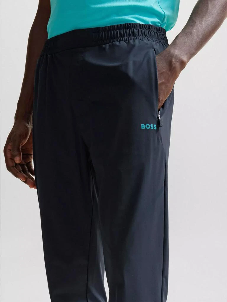 商品Hugo Boss|Regular-Fit Tracksuit Bottoms with Decorative Reflective Artwork,价格¥795,第5张图片详细描述