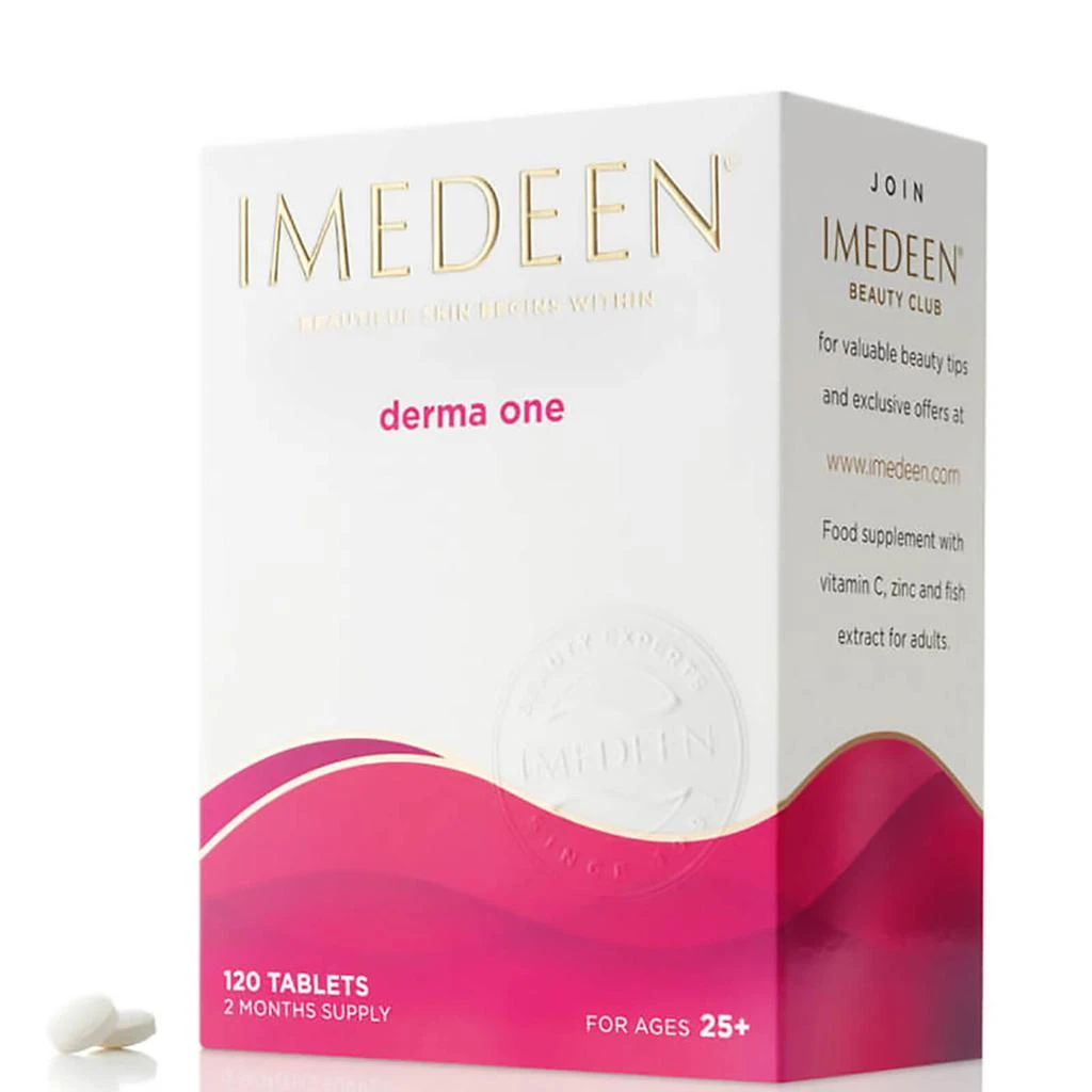 商品Imedeen|Imedeen Derma One Beauty & Skin Supplement for Women, contains Vitamin C and Zinc, 120 Tablets, Age 25+,价格¥660,第2张图片详细描述