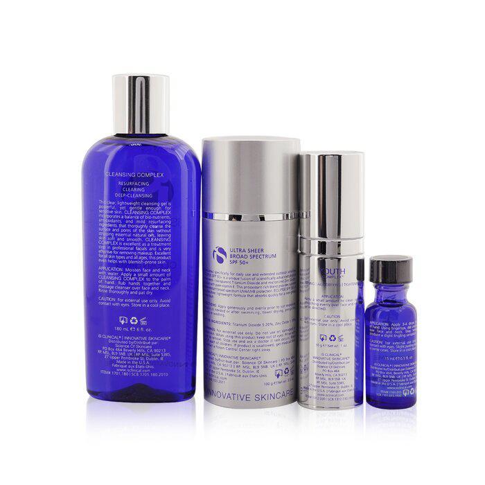 商品iS CLINICAL|IS Clinical 净白焕肤套装：复合洁面液 180ml + 活肤精华素 15ml + 青春乳霜 30g + 防晒霜 100g 4pcs,价格¥1987,第5张图片详细描述