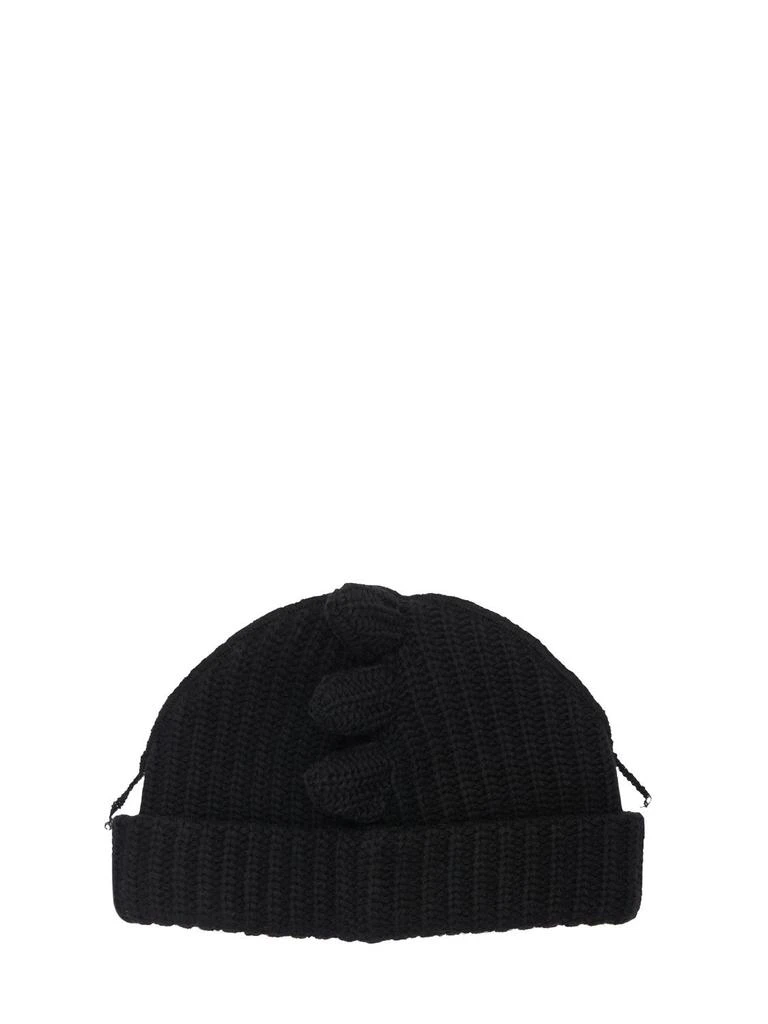 商品Charles Jeffrey Loverboy|Chunky Spikes Wool Blend Beanie Hat,价格¥751,第2张图片详细描述