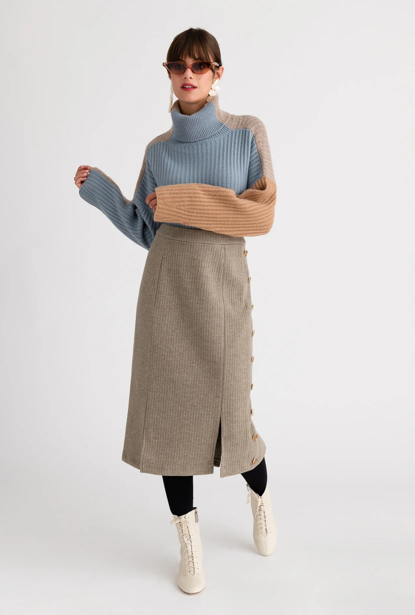 Agnes 半身裙 - 淡绿色 | Agnes Skirt - Moss 商品
