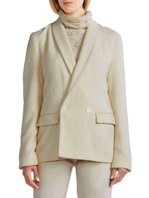 商品Ralph Lauren|Novina Wool & Alpaca Jacket,价格¥2911,第1张图片