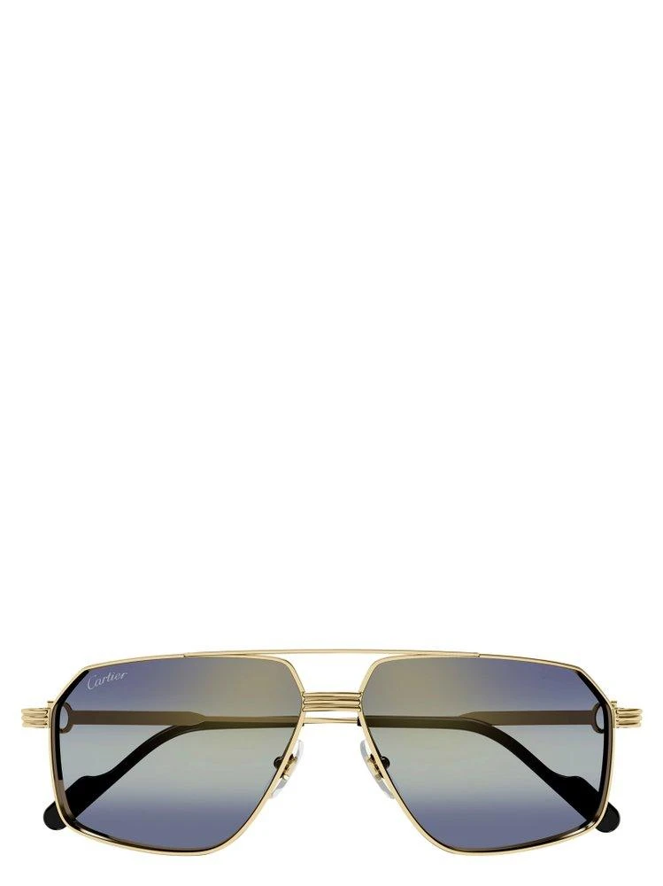 商品Cartier|Cartier Hexagonal Frame Sunglasses,价格¥6186,第1张图片