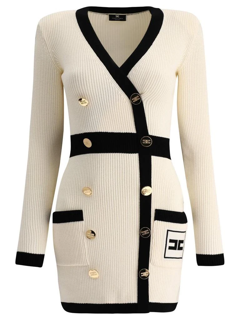商品ELISABETTA FRANCHI|"Robe Manteau" dress,价格¥2816,第1张图片