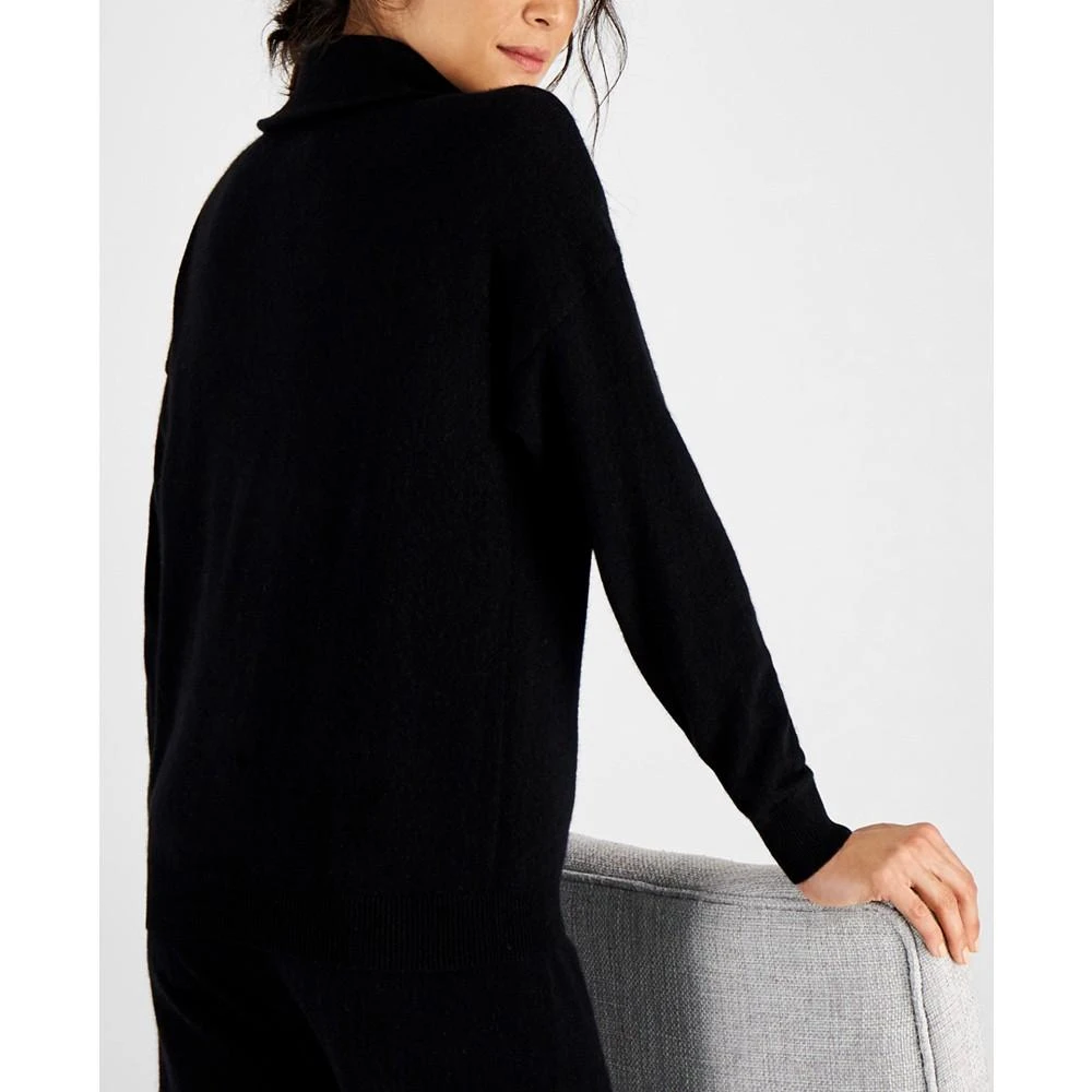 商品Charter Club|Women's 100% Cashmere Mock-Neck Sweater, Created for Macy's,价格¥360,第2张图片详细描述