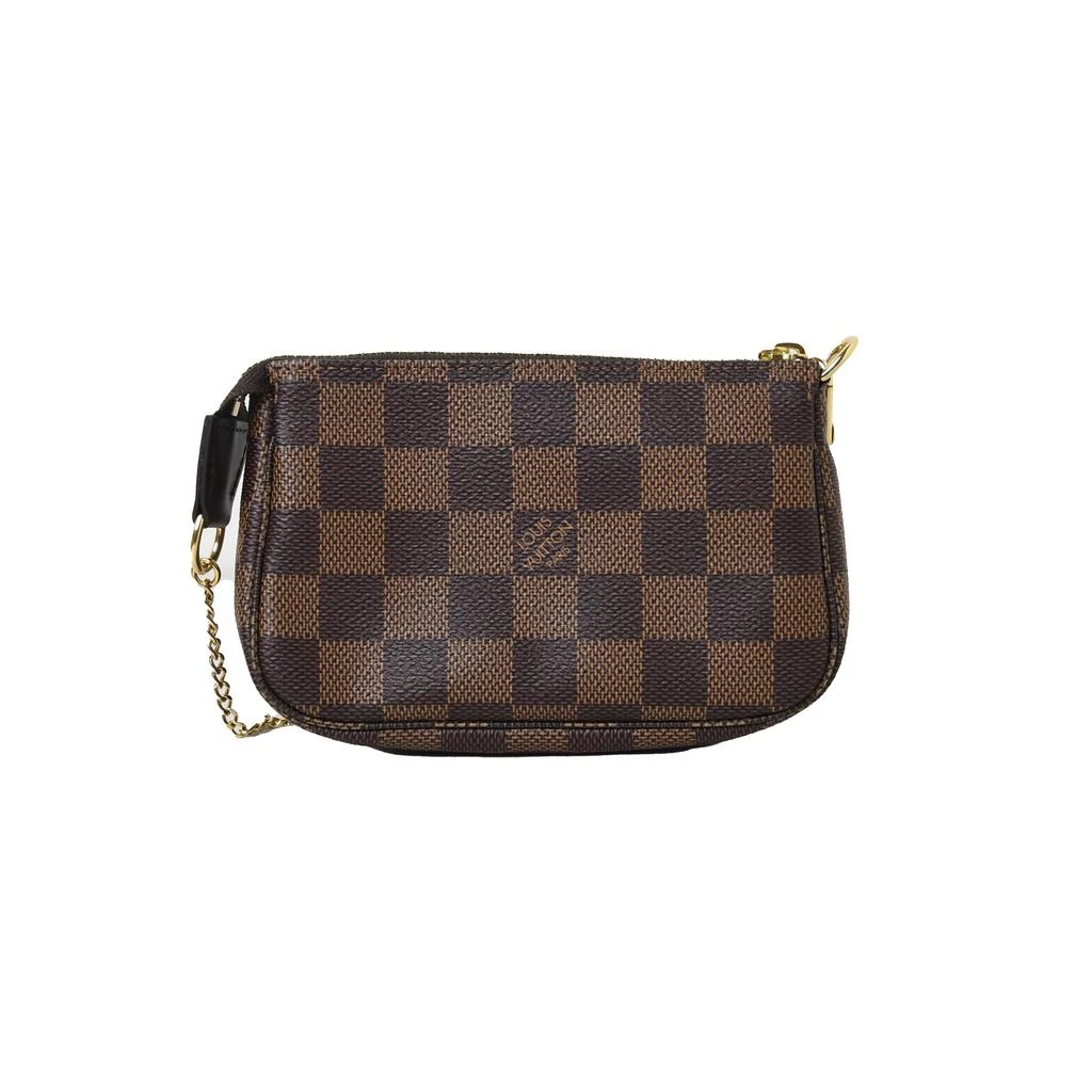 商品Louis Vuitton|Louis Vuitton Mini Pochette Accessories Damier Ebene Brown,价格¥7313,第1张图片