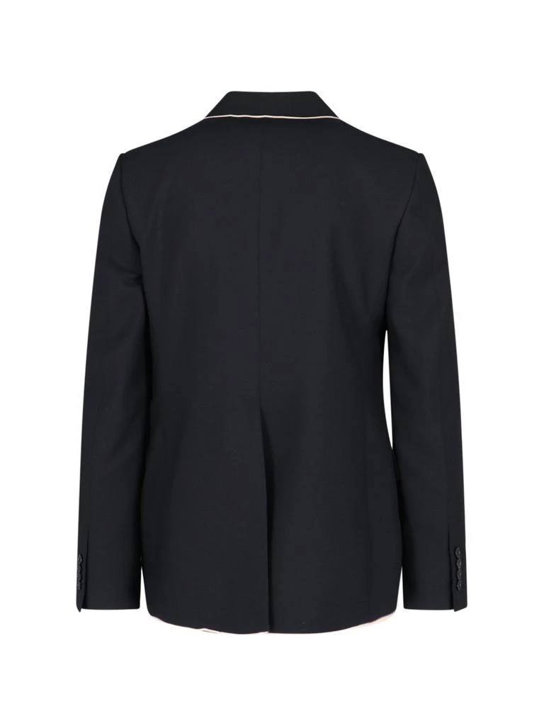 商品Gucci|Gucci Pipe-Trim Detail Single-Breasted Blazer,价格¥12227,第2张图片详细描述