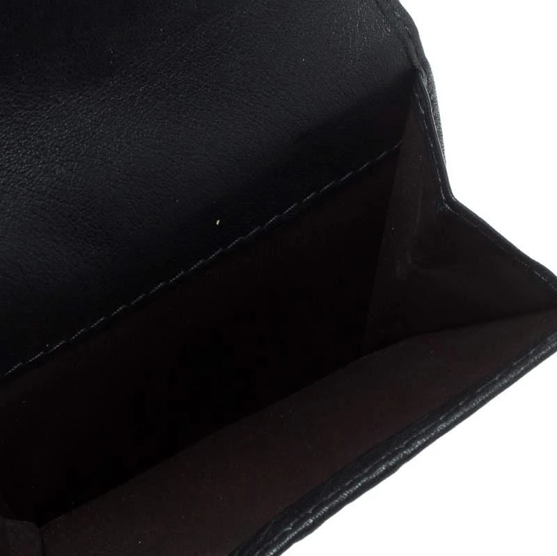 商品[二手商品] LANCEL|Lancel Black Canvas French Wallet,价格¥1126,第3张图片详细描述