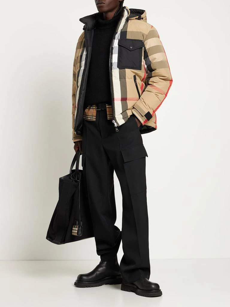 商品Burberry|Rutland Check Print Tech Down Jacket,价格¥14448,第1张图片详细描述