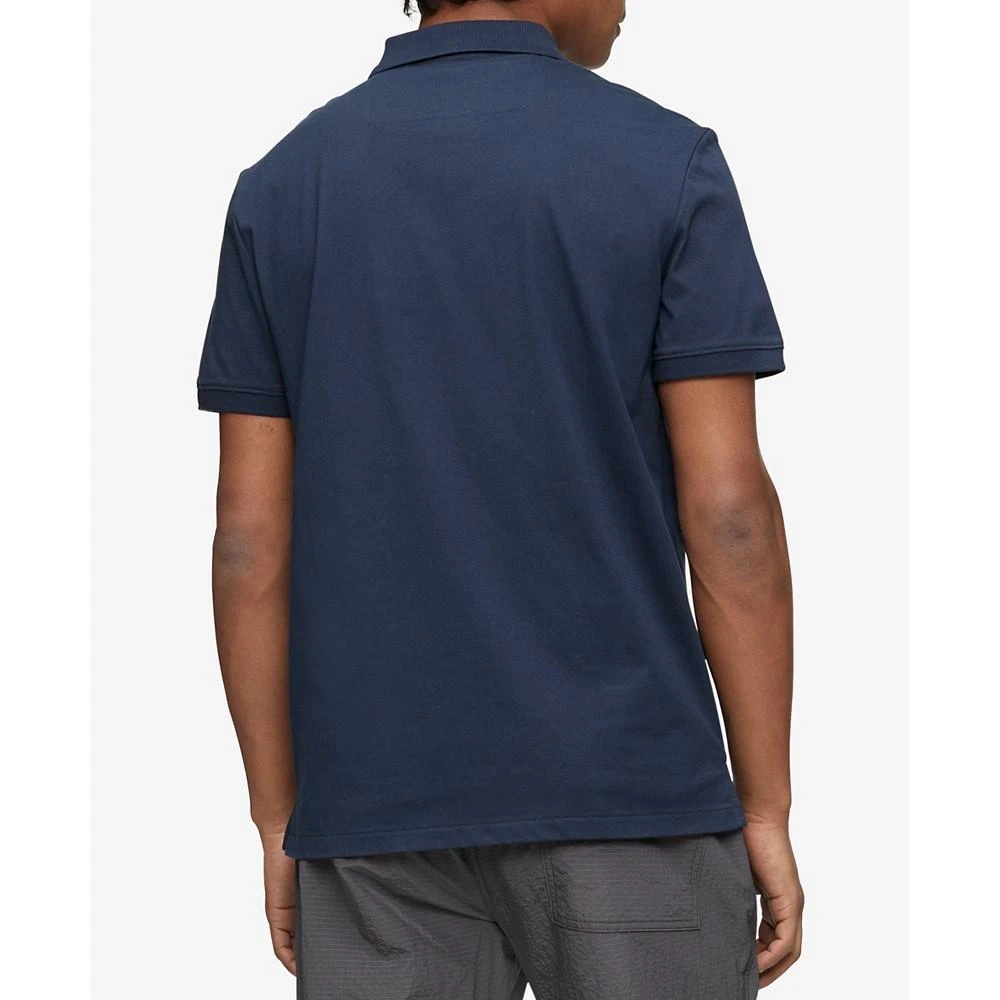 商品Calvin Klein|男士运动修身光滑棉质 Polo 衫 多款配色,价格¥261,第2张图片详细描述