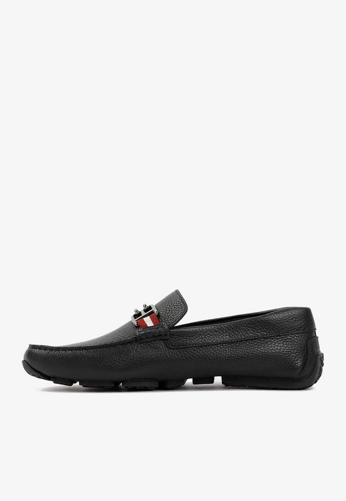 商品Bally|Parsal Loafers in Grained Calf Leather,价格¥3112,第2张图片详细描述