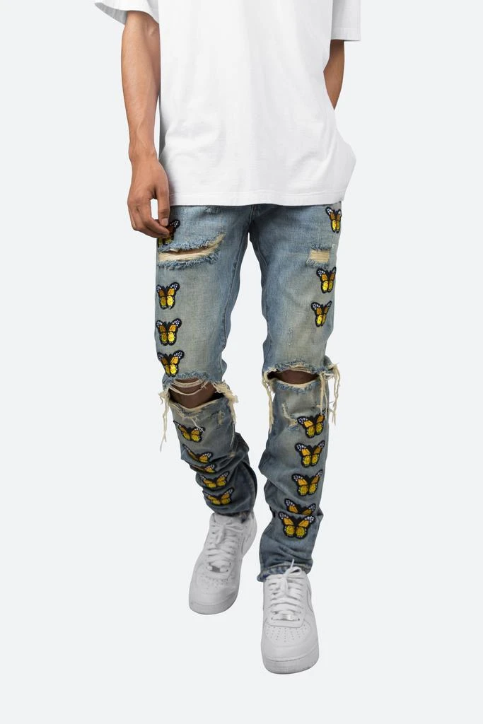 M188 Butterfly Slim Denim - Blue 商品