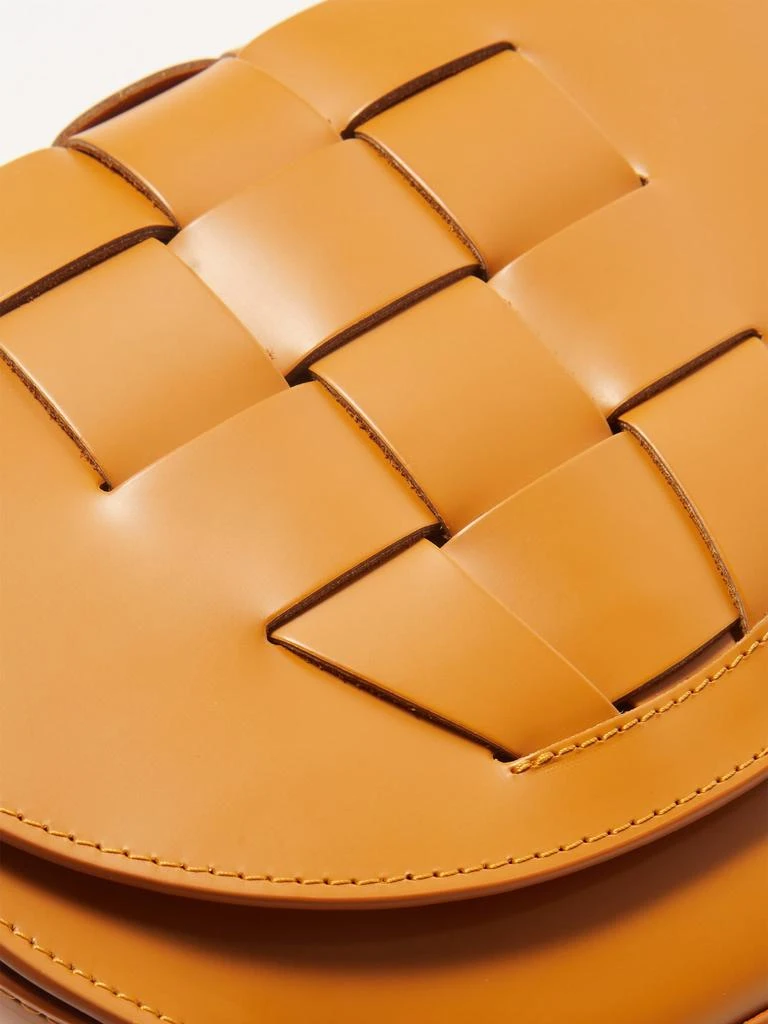 Sinia woven leather cross-body bag 商品