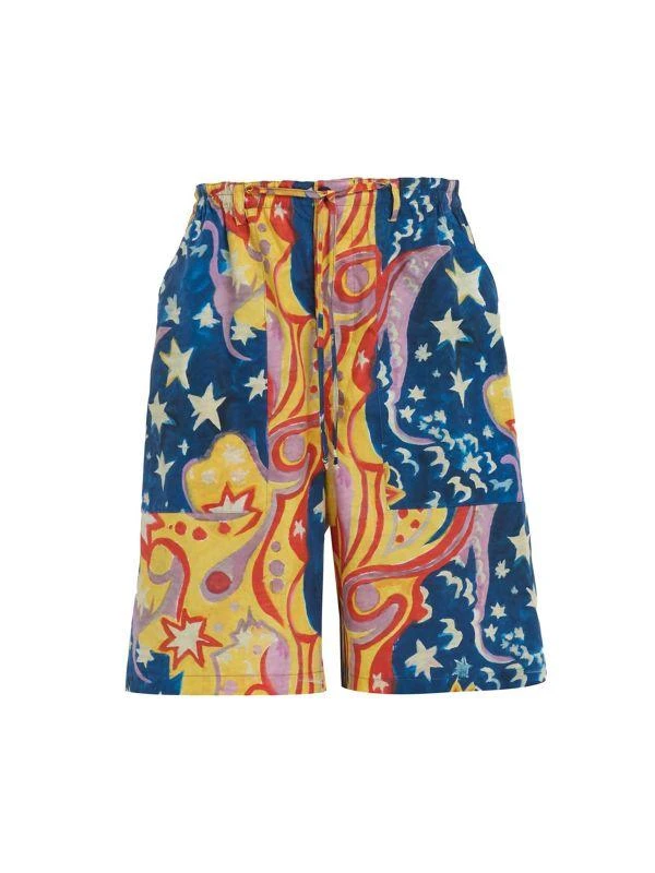 商品Marni|Marni x No Vacancy Inn Royal Printed Shorts,价格¥1542,第4张图片详细描述