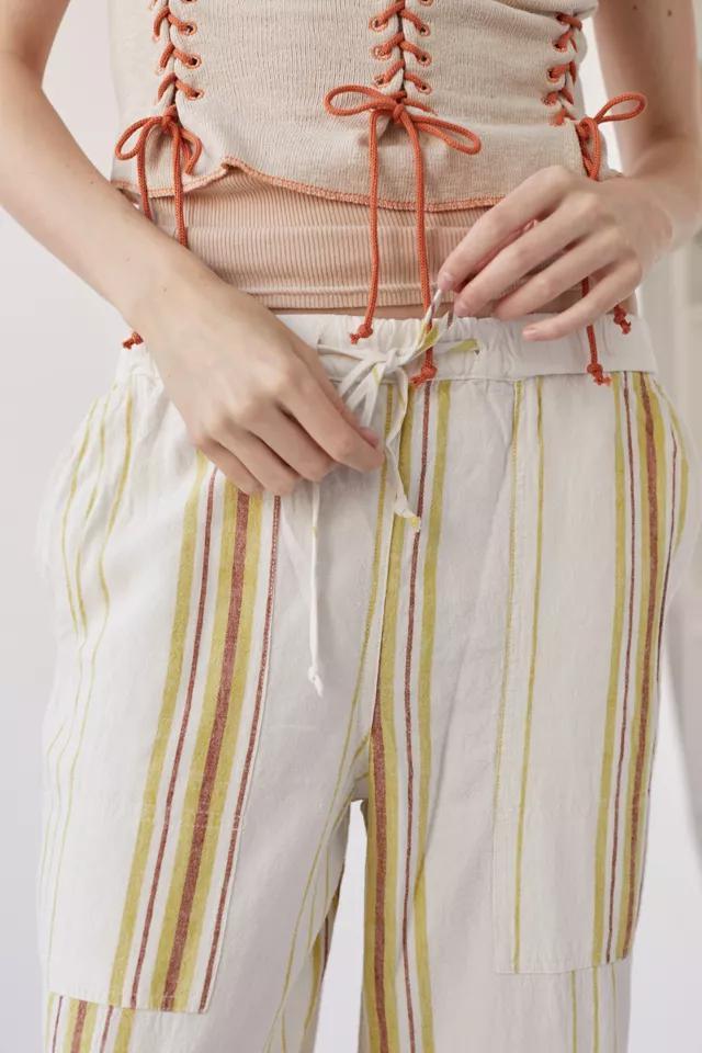 商品Urban Outfitters|UO Eden Linen Low-Rise Pant,价格¥148,第7张图片详细描述