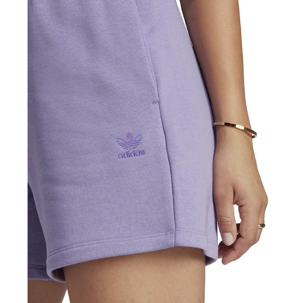 Women's Adicolor Essentials French Terry High Rise Shorts商品第3张图片规格展示