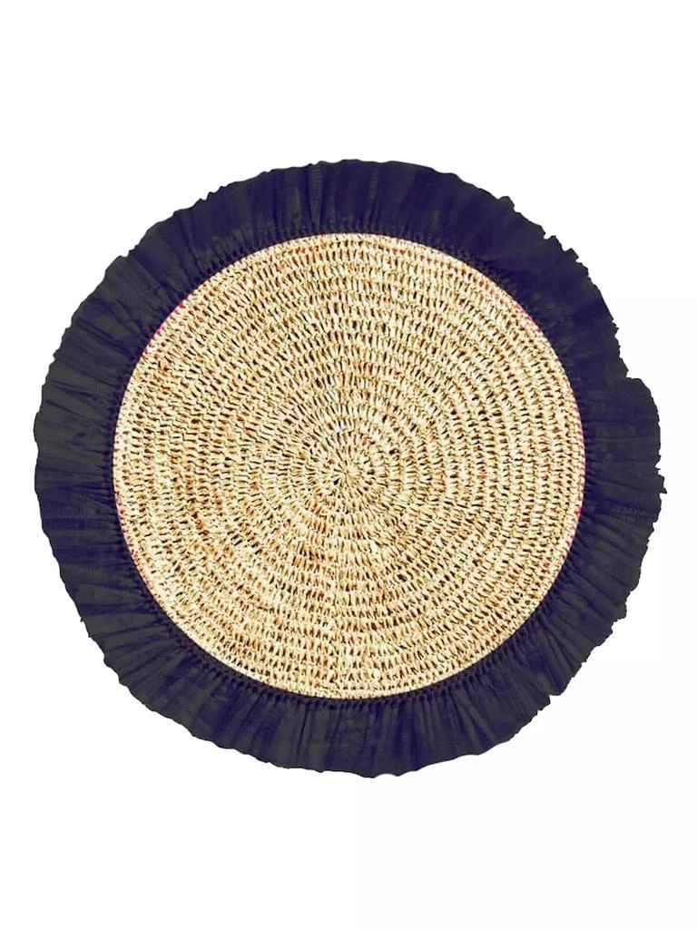 商品Von Gern Home|Woven Rattan Fringe Placemats, Set of 4,价格¥1791,第1张图片