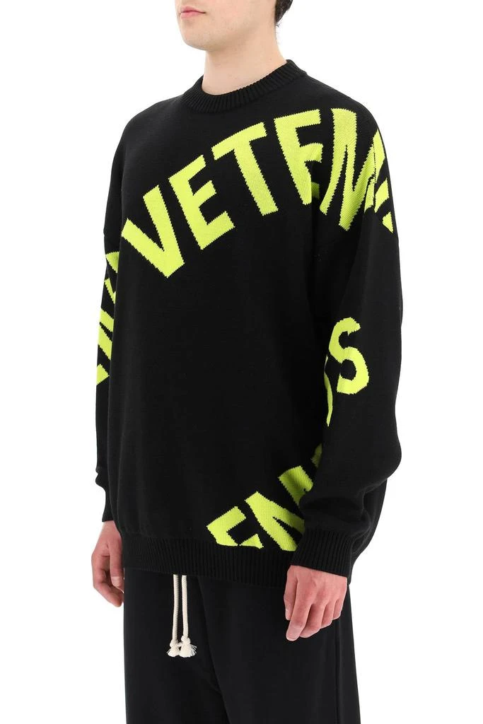 商品Vetements|Vetements maxi logo sweater,价格¥6317,第4张图片详细描述