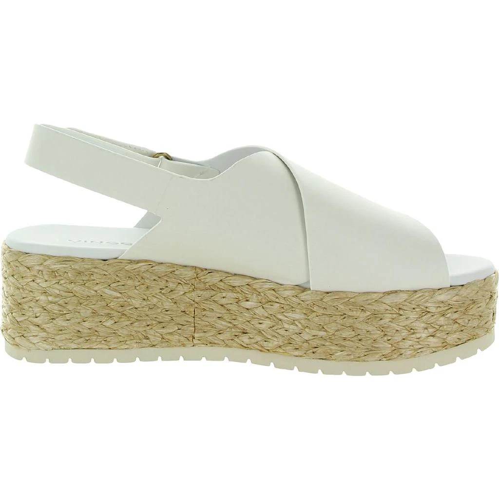 商品Vince|Vince Womens Jesson Leather Slip On Flatform Sandals,价格¥391,第5张图片详细描述