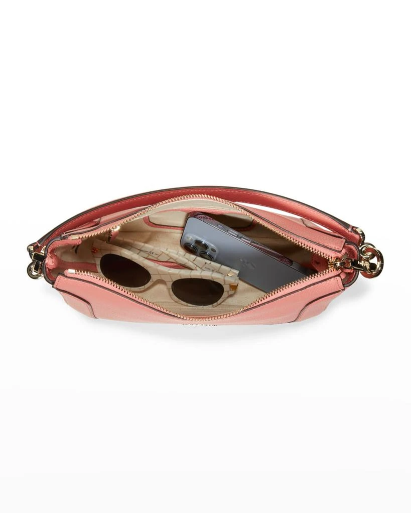 zip leather crossbody bag 商品