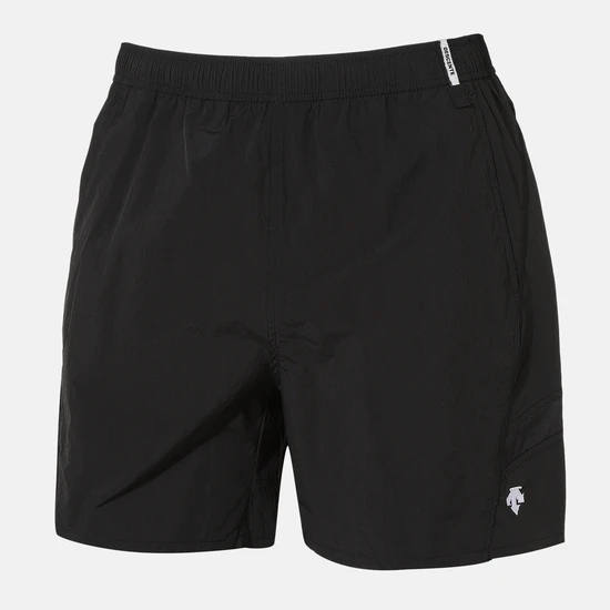 商品DESCENTE|【享贝家】DESCENTE 迪桑特 小标运动休闲短裤 男款 黑色 SN221THP49（现采购商品，下单后12天内发货）,价格¥727,第1张图片