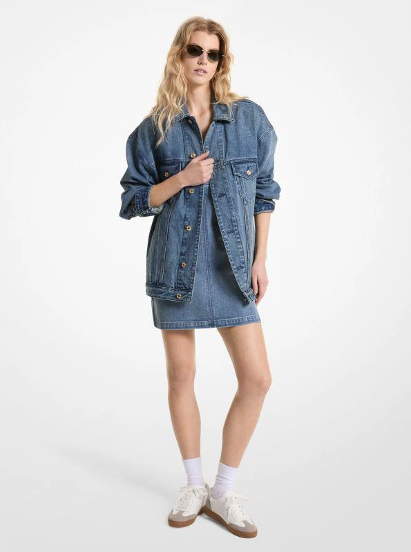 商品Michael Kors|Oversized Denim Jacket,价格¥835,第1张图片