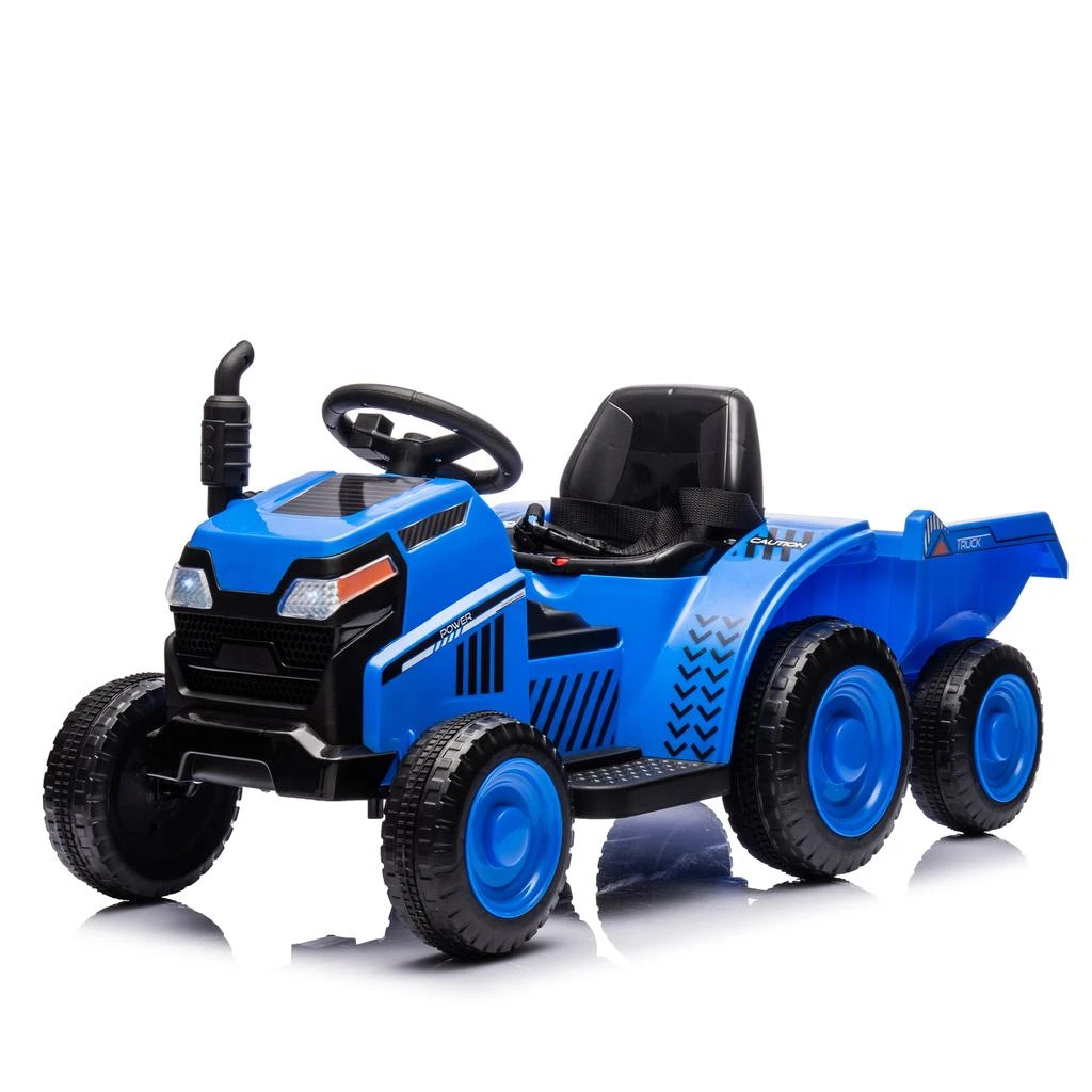 Streamdale 12V Kids Ride On Electric Tractor Black Knight 商品