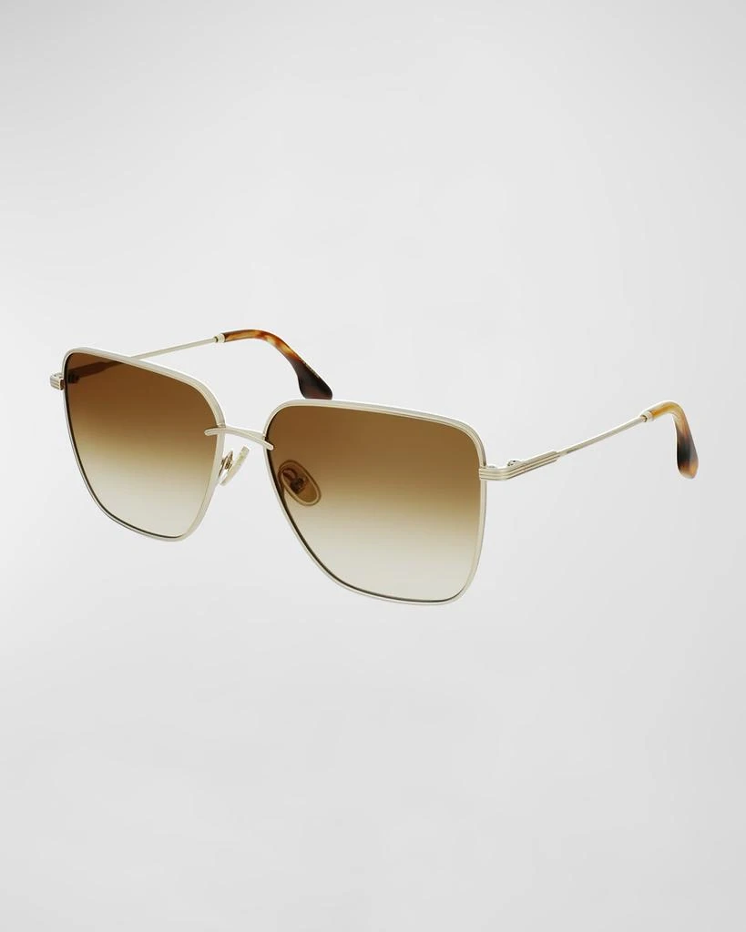 商品Victoria Beckham|Groove Square Metal Sungalsses,价格¥2899,第1张图片