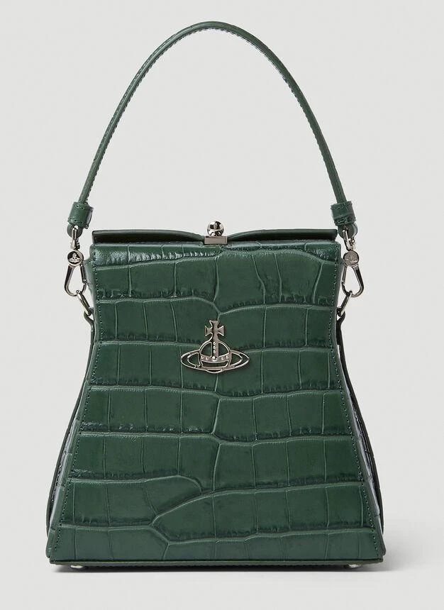 商品Vivienne Westwood|Kelly Medium Handbag in Green,价格¥2036,第1张图片