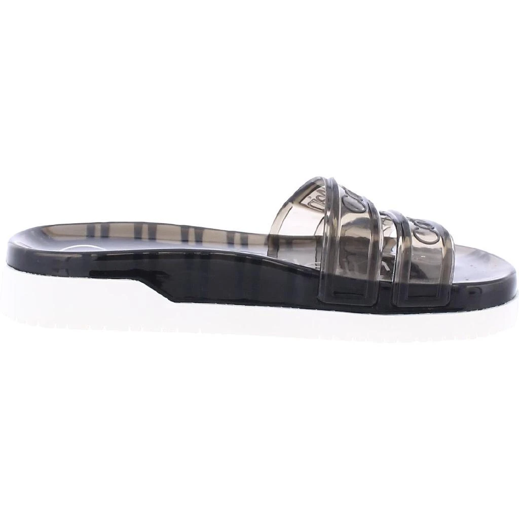 商品Calvin Klein|Calvin Klein Womens Tobi Flat Slip On Pool Slides,价格¥91,第3张图片详细描述