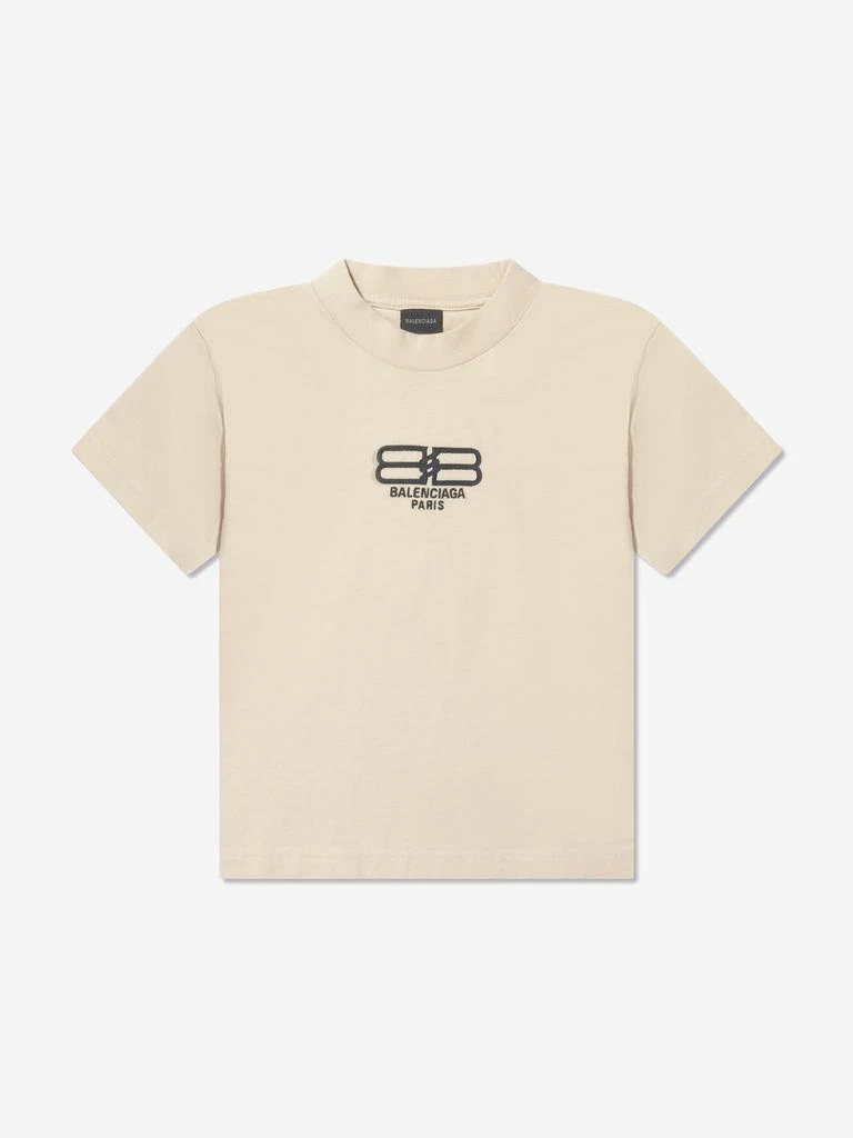 商品Balenciaga|Kids Logo T-Shirt,价格¥1897,第1张图片