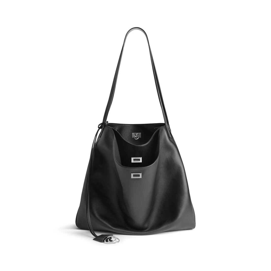 商品Balenciaga|【预售】 巴黎世家 25春夏 男士 单肩包 RODEO竖款托特包 8276642AA4U1000 ,价格¥31208,第1张图片