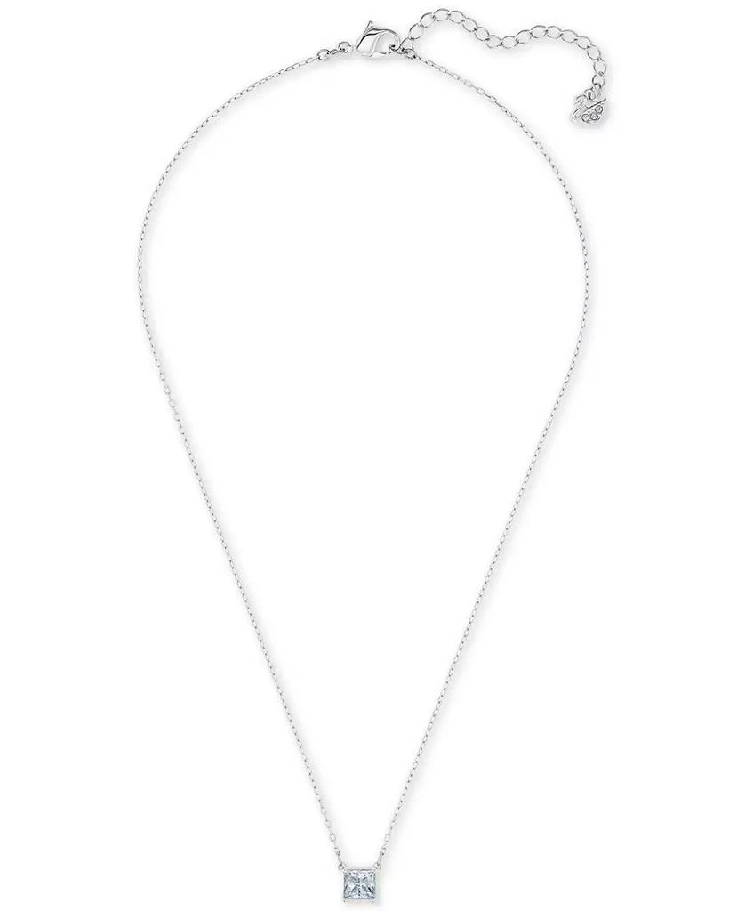 商品Swarovski|立方氧化锆方形单石吊坠项链,价格¥664,第2张图片详细描述