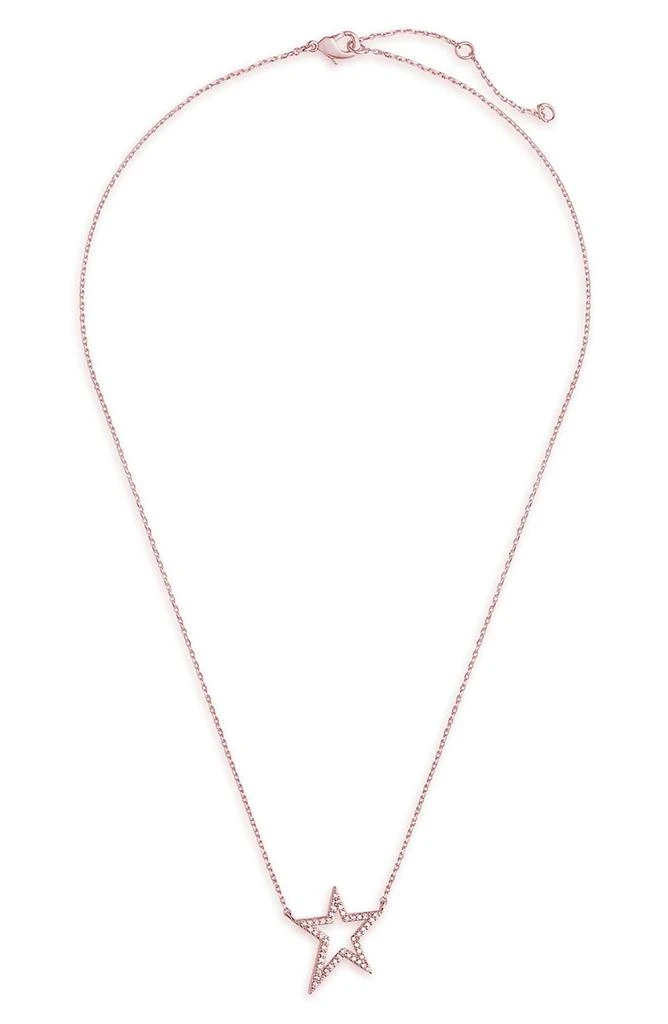 商品Sterling Forever|Cubic Zirconia Star Necklace,价格¥485,第3张图片详细描述
