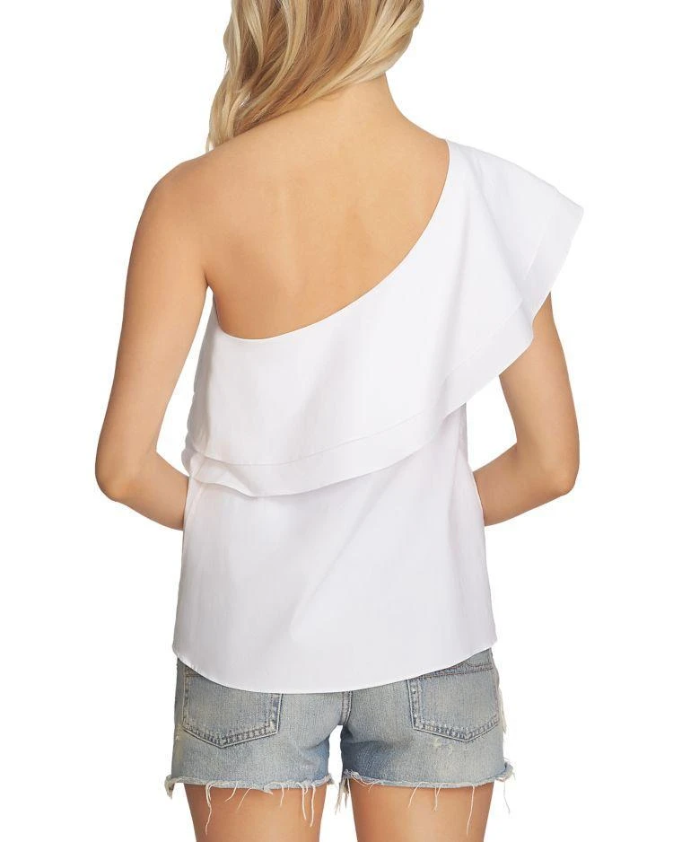 商品1. State|One-Shoulder Ruffle Top,价格¥591,第2张图片详细描述