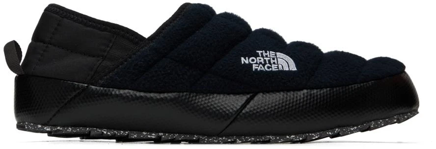 商品The North Face|Black ThermoBall Traction V Denali Mules,价格¥267,第1张图片
