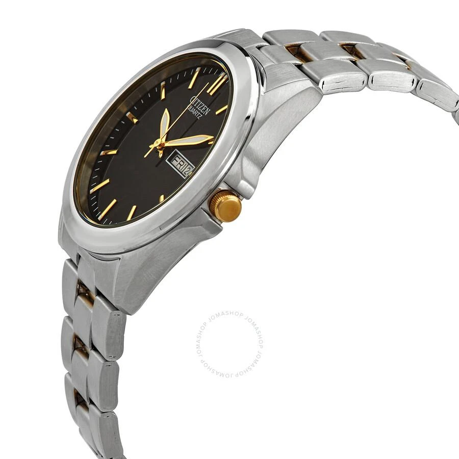 商品Citizen|Quartz Black Dial Two-tone Men's Watch BF0584-56E,价格¥632,第2张图片详细描述