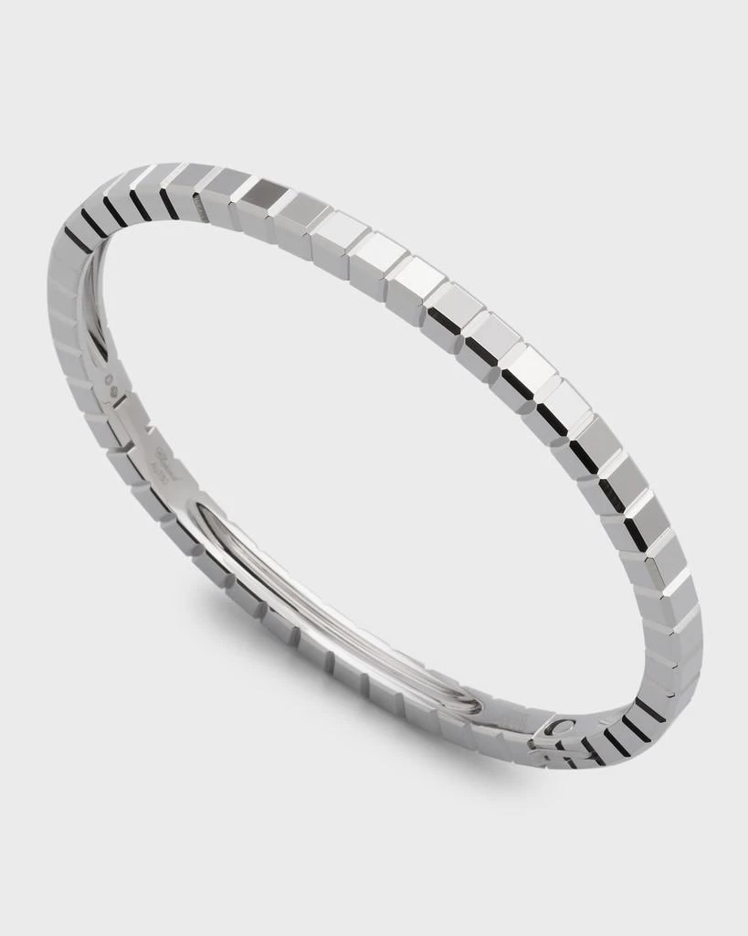 商品Chopard|Ice Cube 18K White Gold Bangle, Size Medium,价格¥60758,第4张图片详细描述