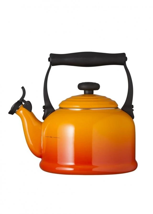 商品Le Creuset|Tradational kettle with fixed whistle 2...1l volcanic,价格¥846,第1张图片