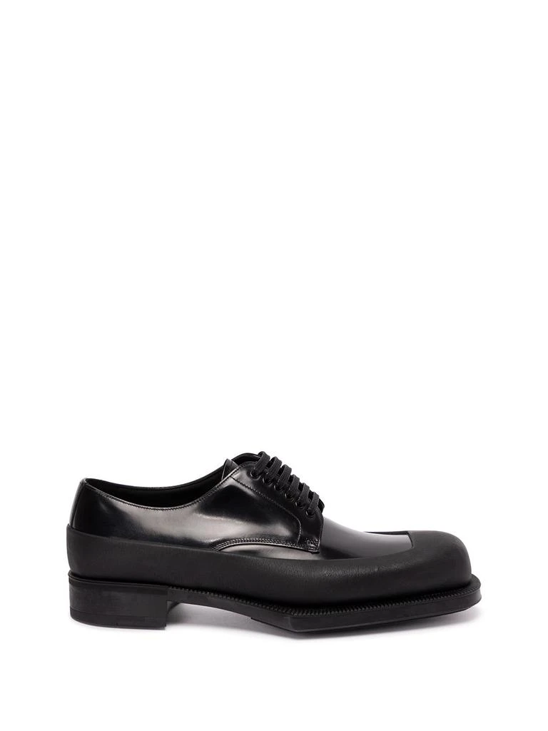 商品Prada|Prada Brushed Leather Lace-Up Shoe,价格¥6409,第1张图片