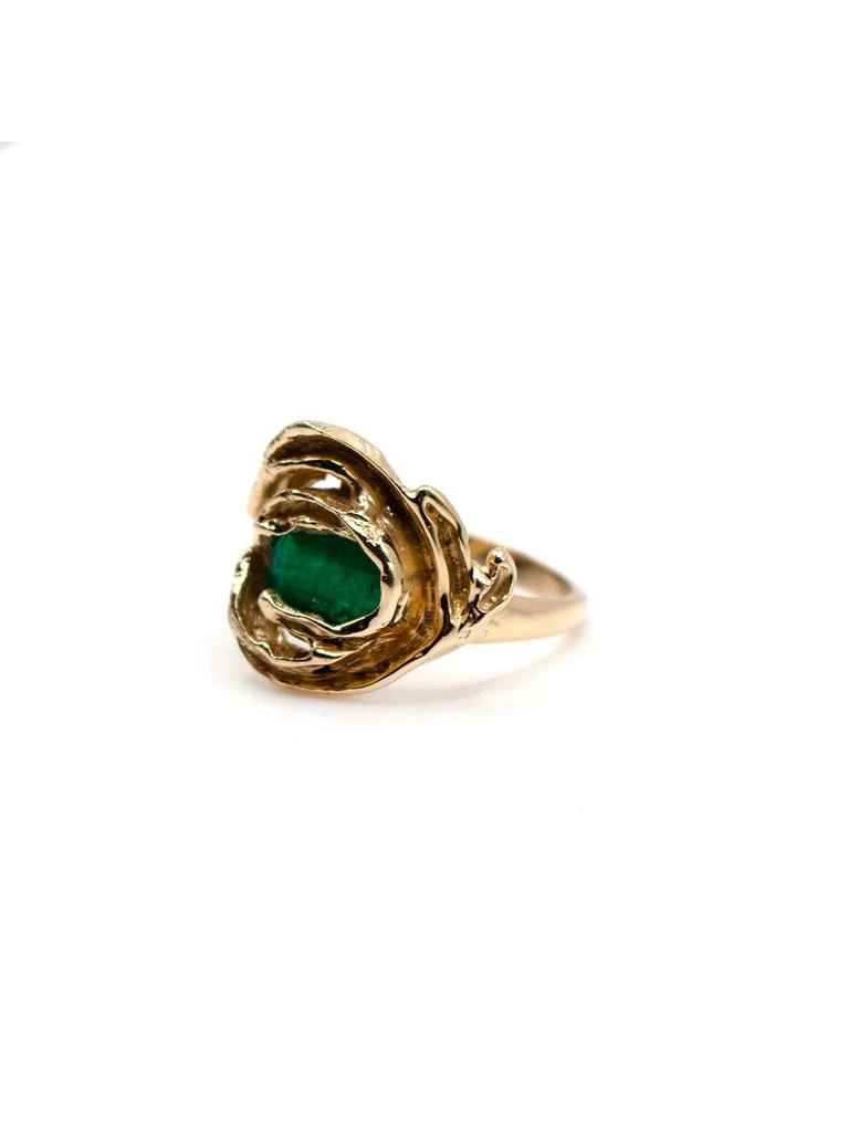 商品Arielle Routhier|Emerald Flora Ring,价格¥25638,第3张图片详细描述
