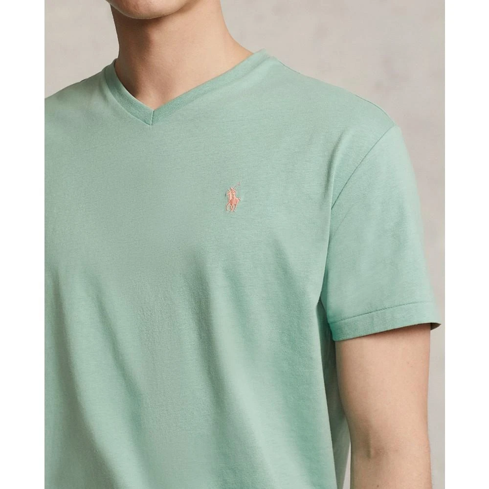 商品Ralph Lauren|Men's Classic-Fit Jersey V-Neck T-Shirt,价格¥237,第3张图片详细描述