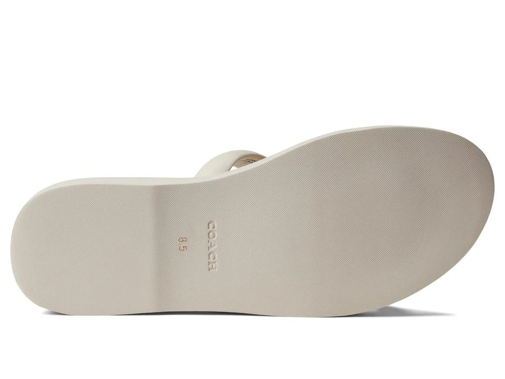 商品Coach|Georgie Leather Sandal,价格¥949,第3张图片详细描述