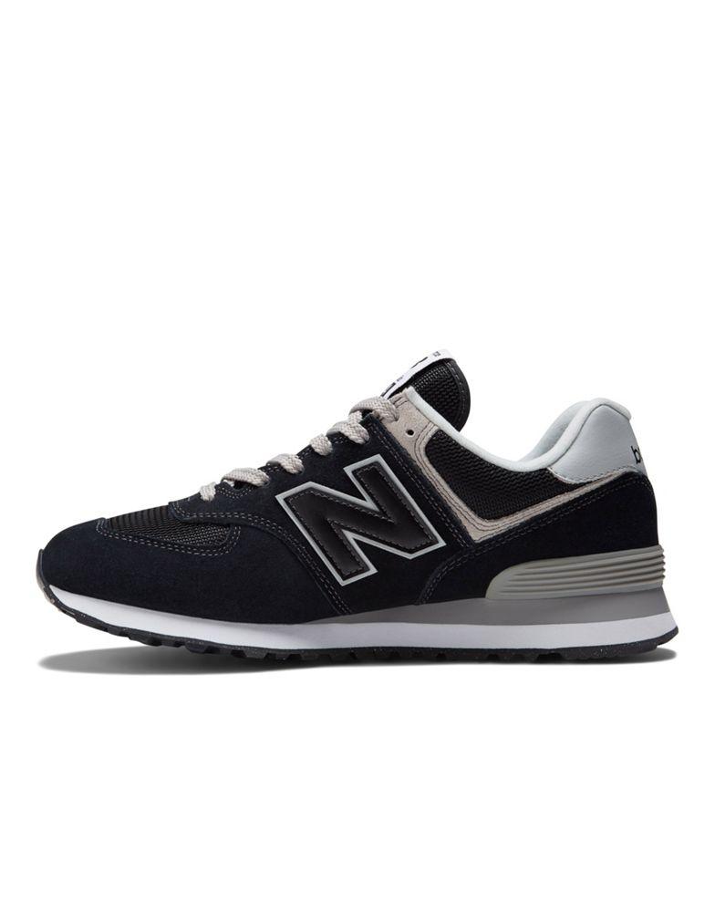 New Balance 574 trainers in black商品第2张图片规格展示