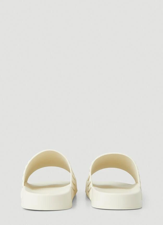商品Bottega Veneta|Rubber Carpet Slides in Cream,价格¥3120,第4张图片详细描述
